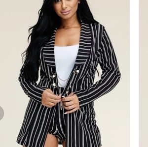 3 PC. Stripe short set